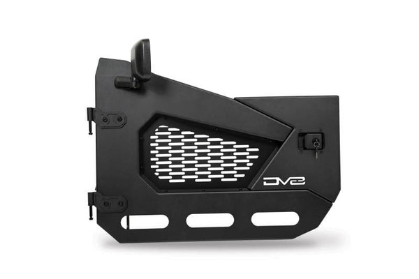DV8 Offroad 18-22 Jeep Wrangler JL/JT Spec Series Half Doors - Front Set - Bull Strap