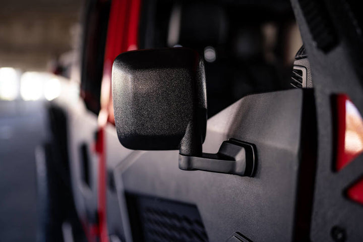 DV8 Offroad 18-22 Jeep Wrangler JL/JT Spec Series Half Doors - Front Set - Bull Strap