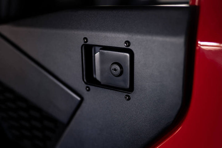 DV8 Offroad 18-22 Jeep Wrangler JL/JT Spec Series Half Doors - Front Set - Bull Strap
