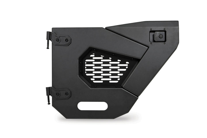 DV8 Offroad 18-22 Jeep Wrangler JL/JT Spec Series Half Doors - Rear Set - Bull Strap