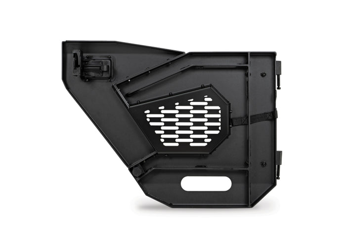 DV8 Offroad 18-22 Jeep Wrangler JL/JT Spec Series Half Doors - Rear Set - Bull Strap