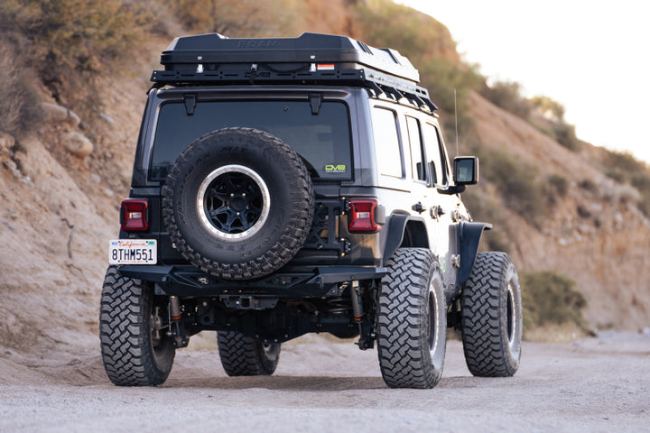 DV8 Offroad 18-23 Wrangler JL Spec Series Rear Bumper - Bull Strap