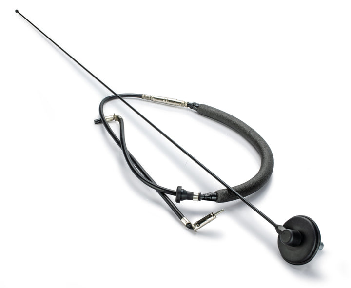 DV8 Offroad 1997-06 Jeep TJ Replacement Antenna Black - Bull Strap