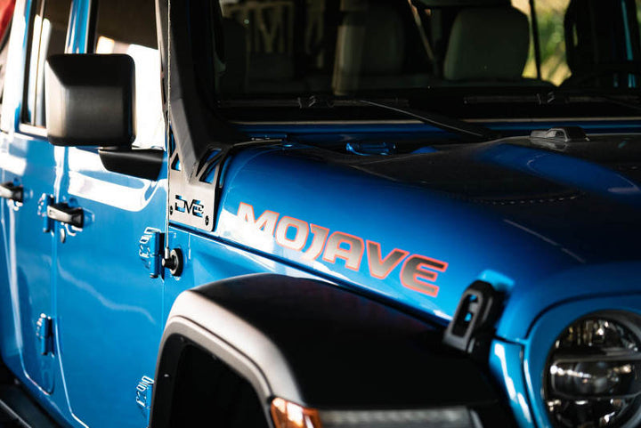 DV8 Offroad 20-22 Jeep JL 392 & JT Mojave A-Pillar Light Bar Mount - Bull Strap
