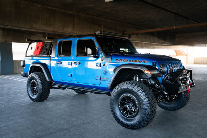 DV8 Offroad 20-22 Jeep JL 392 & JT Mojave A-Pillar Light Bar Mount - Bull Strap