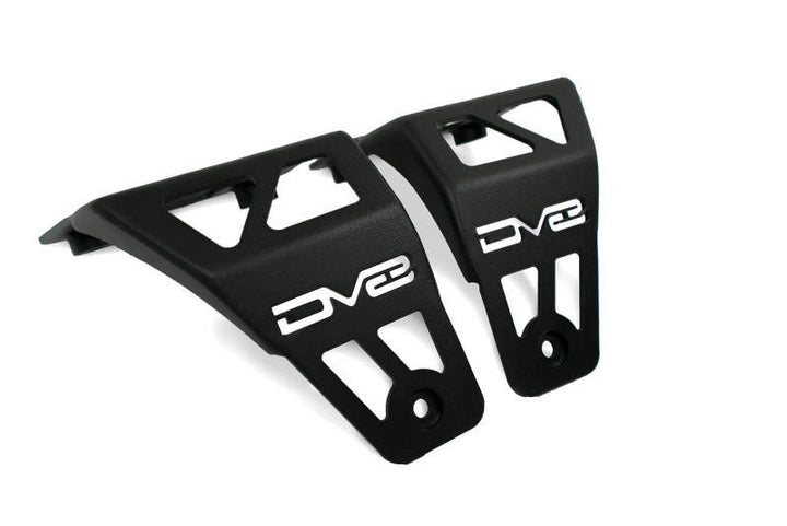 DV8 Offroad 20-22 Jeep JL 392/ Jeep JT Mojave Edition Dual Pod Light Mounts - Bull Strap