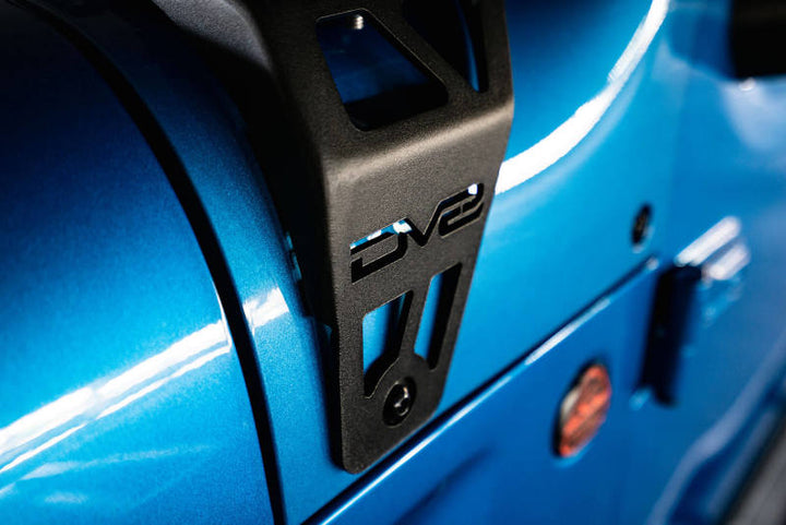 DV8 Offroad 20-22 Jeep JL 392/ Jeep JT Mojave Edition Dual Pod Light Mounts - Bull Strap