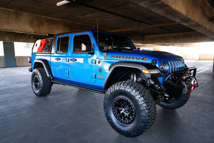 DV8 Offroad 20-22 Jeep JL 392/ Jeep JT Mojave Edition Dual Pod Light Mounts - Bull Strap