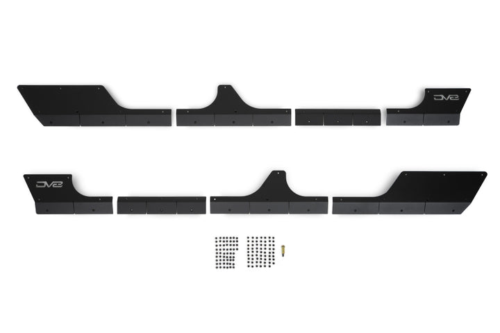 DV8 Offroad 20-23 Jeep Gladiator JT Rock Skins - Bull Strap