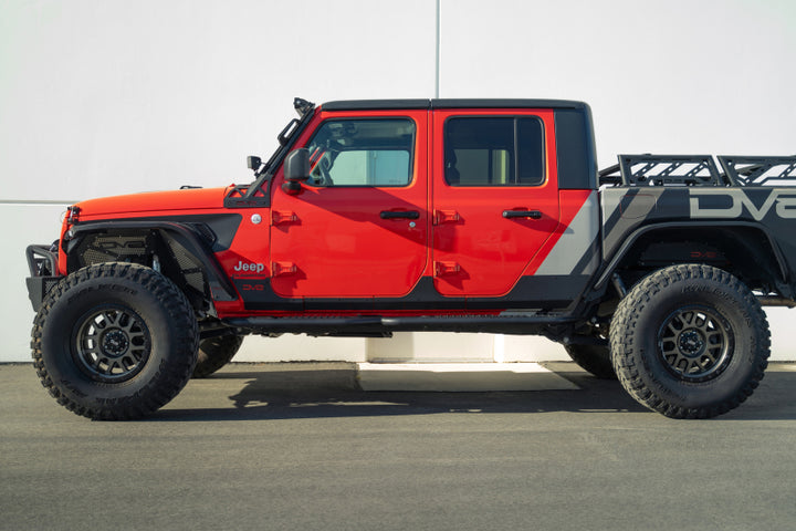 DV8 Offroad 20-23 Jeep Gladiator JT Rock Skins - Bull Strap