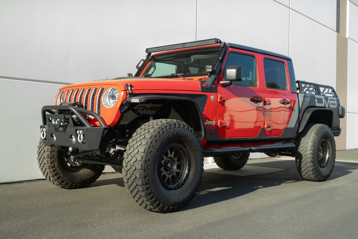 DV8 Offroad 20-23 Jeep Gladiator JT Rock Skins - Bull Strap