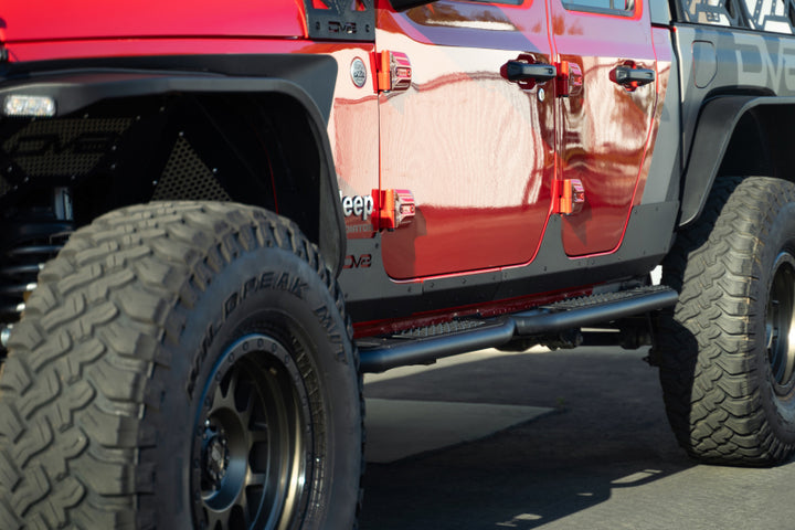 DV8 Offroad 20-23 Jeep Gladiator JT Rock Skins - Bull Strap