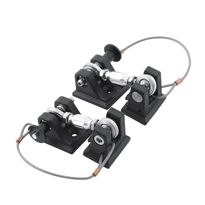 DV8 Offroad 2007-2018 Jeep JK Hood Hold Downs - Bull Strap