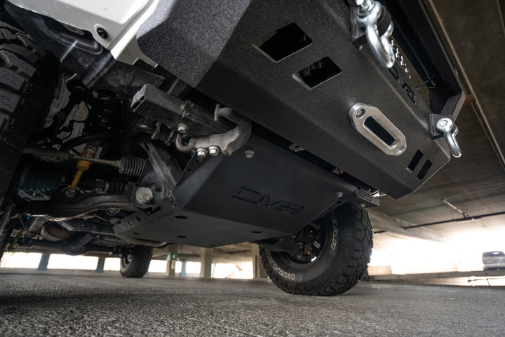 DV8 Offroad 2016+ Toyota Tacoma Center Bumper - Bull Strap