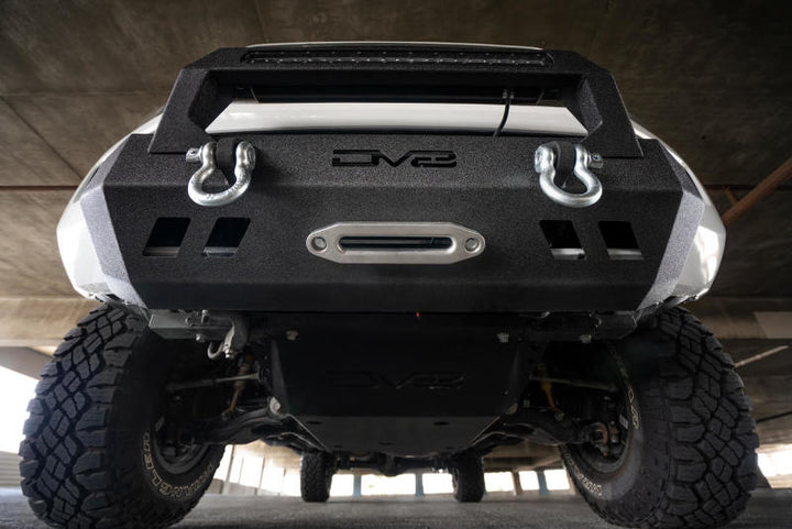 DV8 Offroad 2016+ Toyota Tacoma Center Bumper - Bull Strap