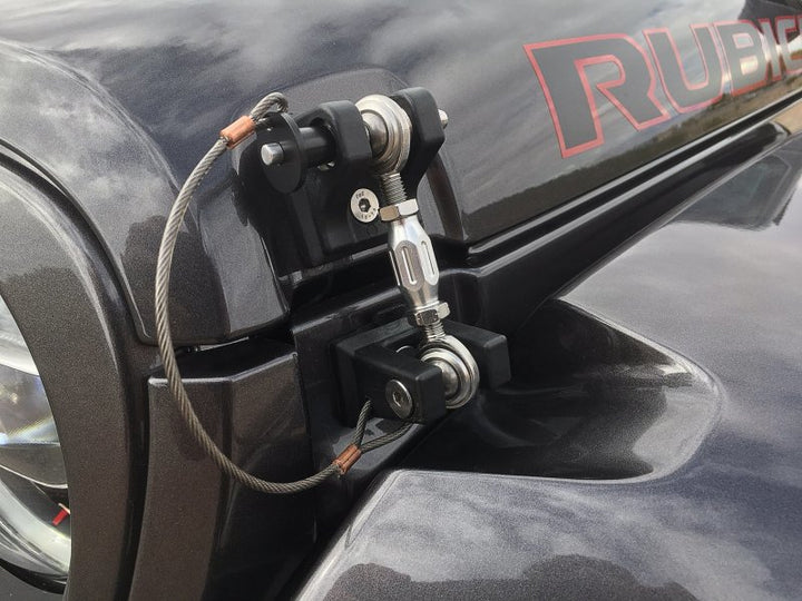DV8 Offroad 2018+ Jeep JL Hood Hold Downs - Bull Strap