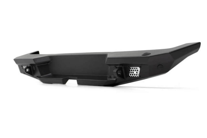 DV8 Offroad 2018 Jeep Wrangler JL MTO Series Rear Bumper w/ Optional Tire Carrier - Bull Strap