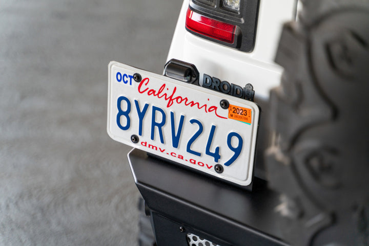 DV8 Offroad 2018 Jeep Wrangler JL MTO Series Rear Bumper w/ Optional Tire Carrier - Bull Strap