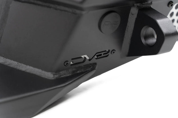 DV8 Offroad 2018 Jeep Wrangler JL MTO Series Rear Bumper w/ Optional Tire Carrier - Bull Strap