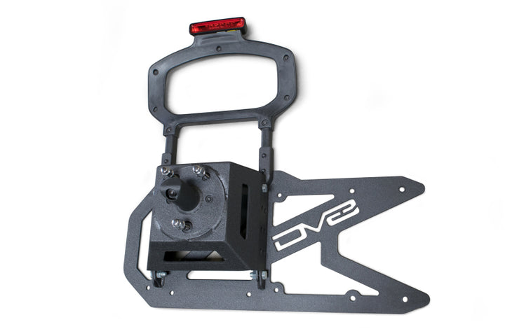 DV8 Offroad 2018+ Jeep Wrangler JL Tailgate Mounted Tire Carrier - Bull Strap