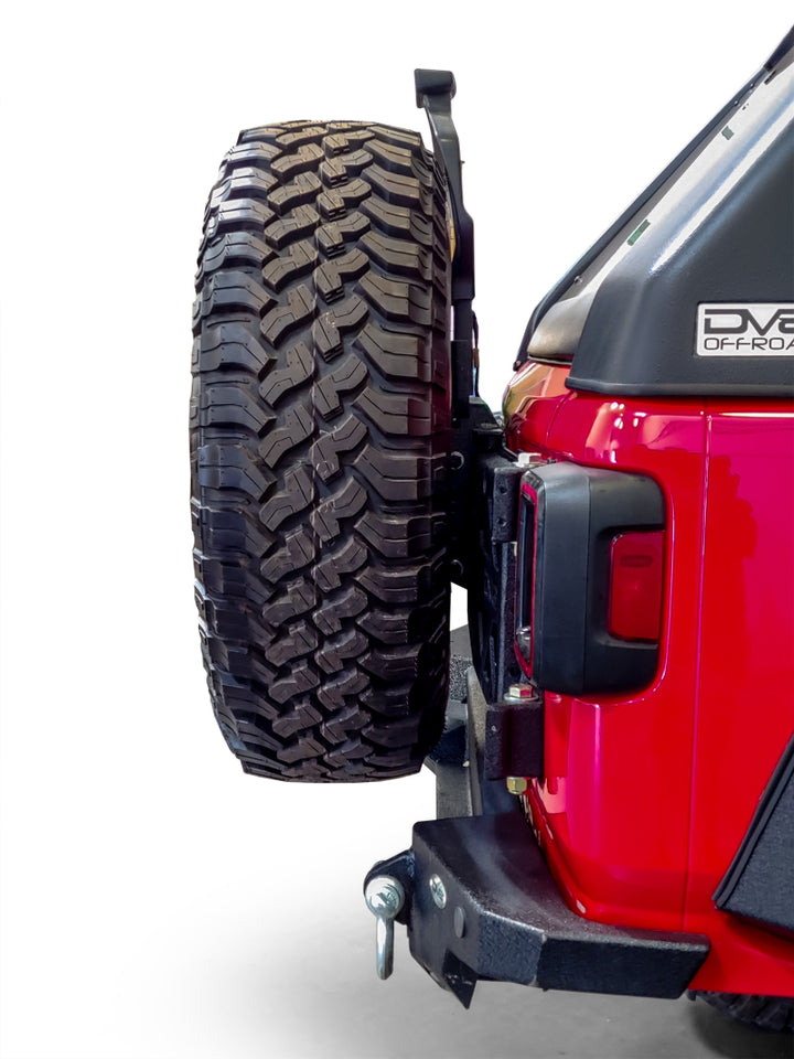 DV8 Offroad 2018+ Jeep Wrangler Tire Carrier - Bull Strap