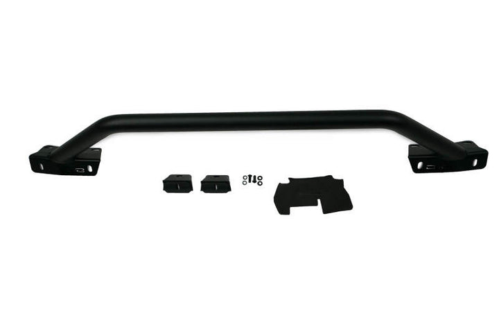 DV8 Offroad 2021-2022 Ford Bronco (Not For Factory Plastic Bumper) Factory Bumper Bull Bar - Black - Bull Strap