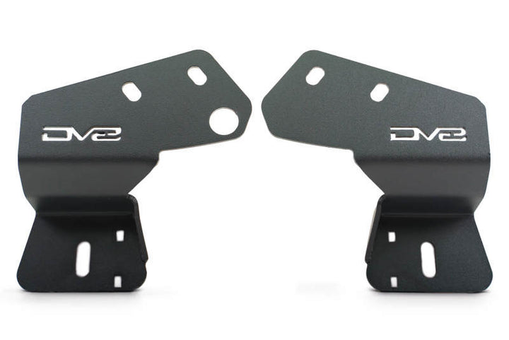 DV8 Offroad 2021 Ford Bronco A Pillar Dual Light Pod Drop Mounts - Bull Strap