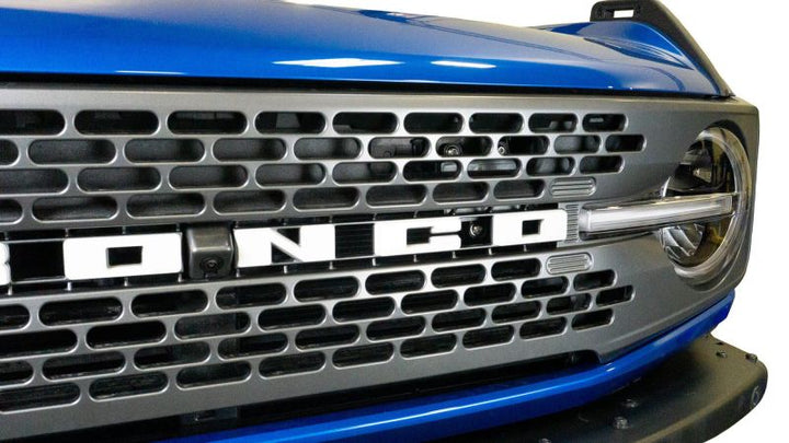 DV8 Offroad 2021+ Ford Bronco Adaptive Cruise Control Relocation Bracket - Bull Strap