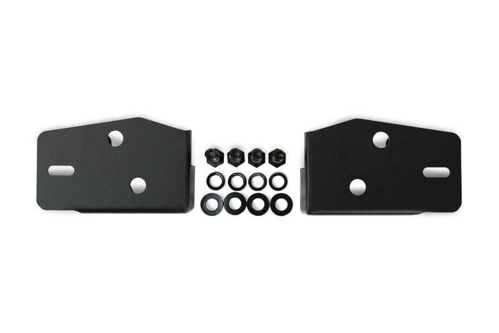 DV8 Offroad 21-22 Ford Bronco Crash Bar Caps w/ Accessory Mount - Bull Strap