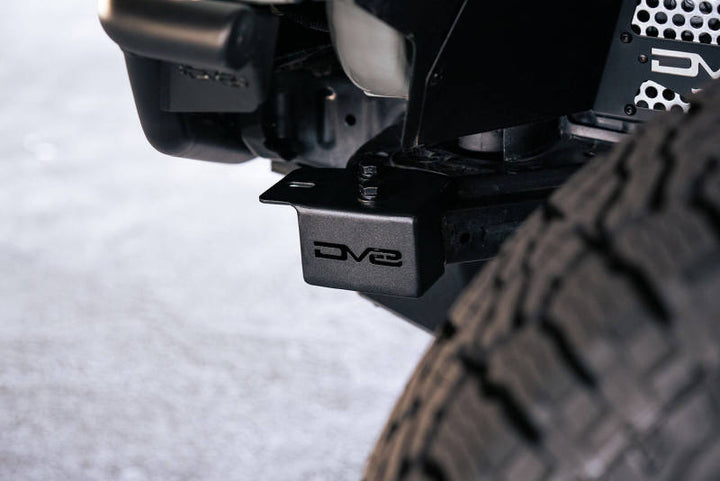 DV8 Offroad 21-22 Ford Bronco Crash Bar Caps w/ Accessory Mount - Bull Strap