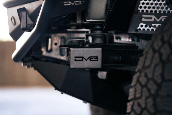 DV8 Offroad 21-22 Ford Bronco Crash Bar Caps w/ Accessory Mount - Bull Strap