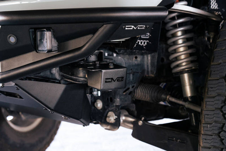 DV8 Offroad 21-22 Ford Bronco Crash Bar Caps w/ Accessory Mount - Bull Strap
