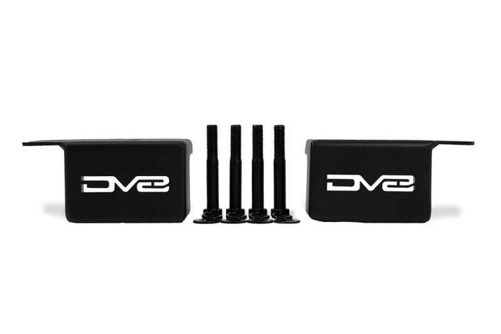 DV8 Offroad 21-22 Ford Bronco Crash Bar Caps w/ Accessory Mount - Bull Strap