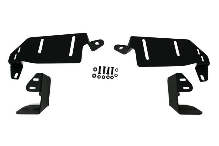 DV8 Offroad 21-22 Ford Bronco Factory Bumper Pocket Light Mount (Pair) 3in LED Pod Lights - Bull Strap