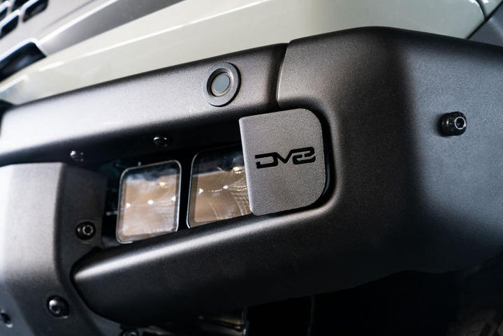 DV8 Offroad 21-22 Ford Bronco Factory Bumper Pocket Light Mount (Pair) 3in LED Pod Lights - Bull Strap