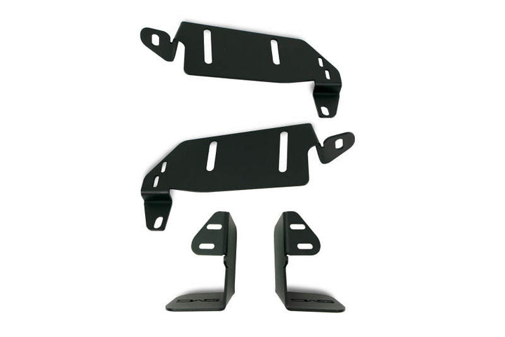 DV8 Offroad 21-22 Ford Bronco Factory Bumper Pocket Light Mount (Pair) 3in LED Pod Lights - Bull Strap
