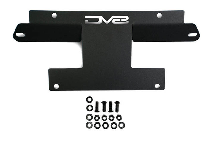 DV8 Offroad 21-22 Ford Bronco Factory Front Bumper Licence Relocation Bracket - Front - Bull Strap