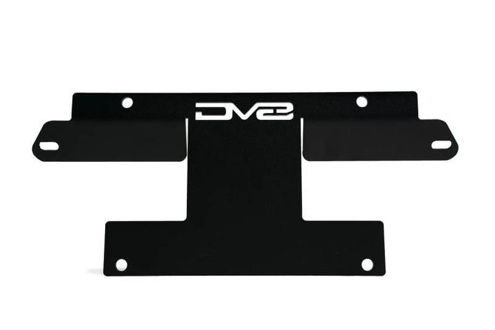 DV8 Offroad 21-22 Ford Bronco Factory Front Bumper Licence Relocation Bracket - Front - Bull Strap