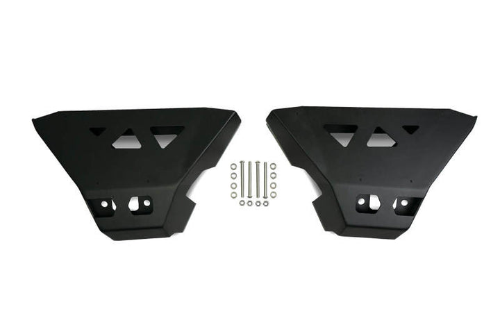 DV8 Offroad 21-22 Ford Bronco Front Lower Control Arm Skid Plate - Bull Strap