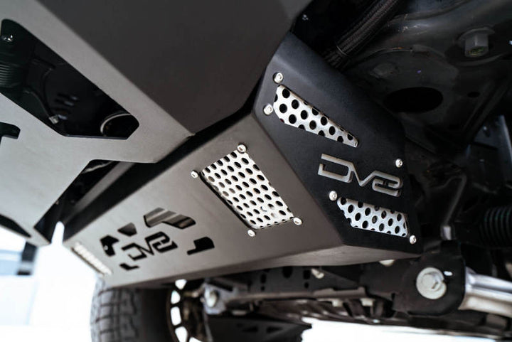 DV8 Offroad 21-22 Ford Bronco Front Skid Plate - Bull Strap