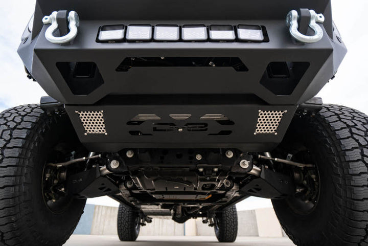 DV8 Offroad 21-22 Ford Bronco Front Skid Plate - Bull Strap