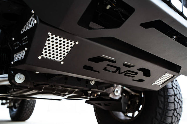 DV8 Offroad 21-22 Ford Bronco Front Skid Plate - Bull Strap