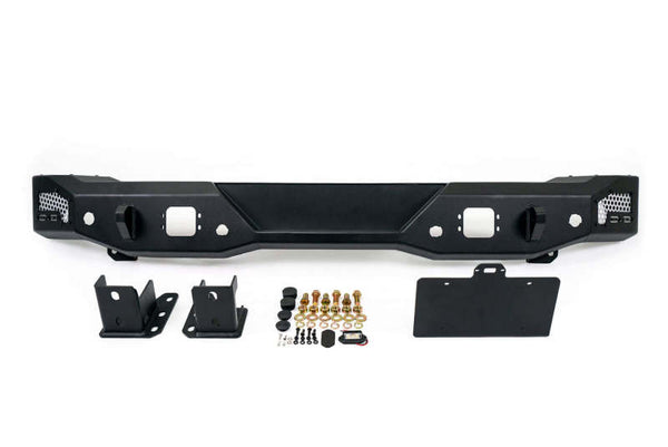 DV8 Offroad 21-22 Ford Bronco MTO Series Rear Bumper - Bull Strap