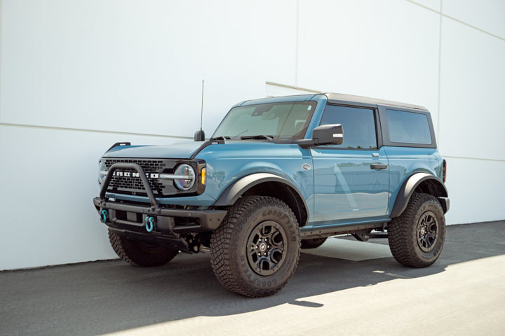 DV8 Offroad 21-23 Ford Bronco 2-Door Pinch Weld Covers - Bull Strap