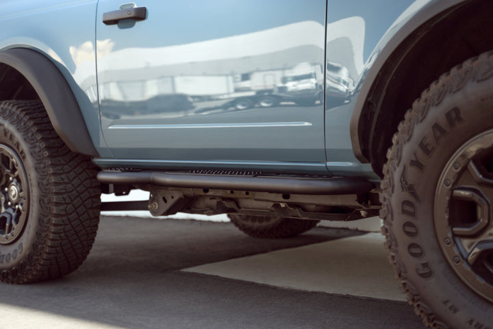 DV8 Offroad 21-23 Ford Bronco 2-Door Pinch Weld Covers - Bull Strap