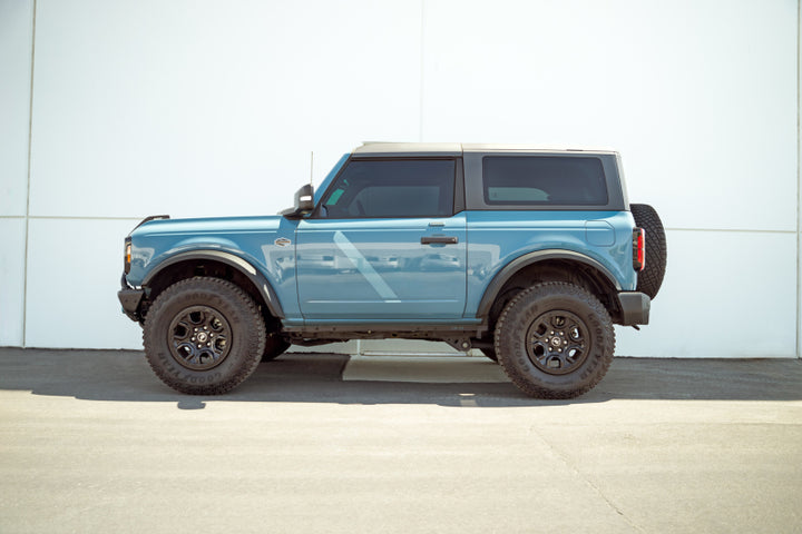 DV8 Offroad 21-23 Ford Bronco 2-Door Pinch Weld Covers - Bull Strap