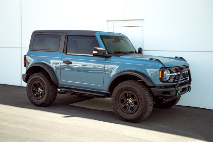 DV8 Offroad 21-23 Ford Bronco 2-Door Pinch Weld Covers - Bull Strap