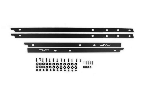 DV8 Offroad 21-23 Ford Bronco Pinch Weld Covers - Bull Strap