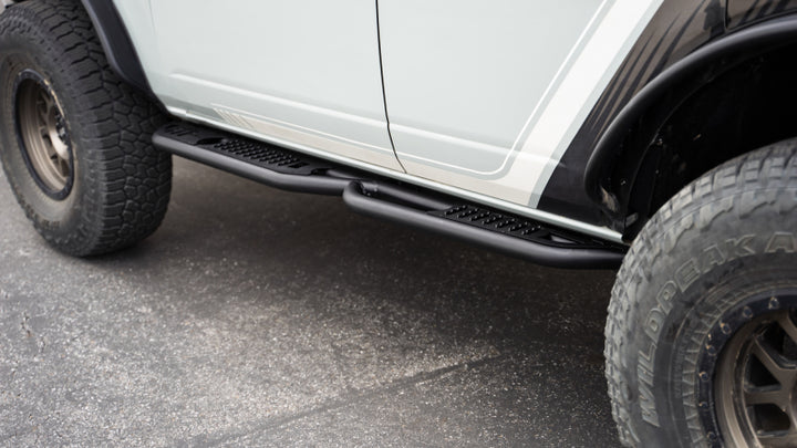 DV8 Offroad 21-23 Ford Bronco Pinch Weld Covers - Bull Strap