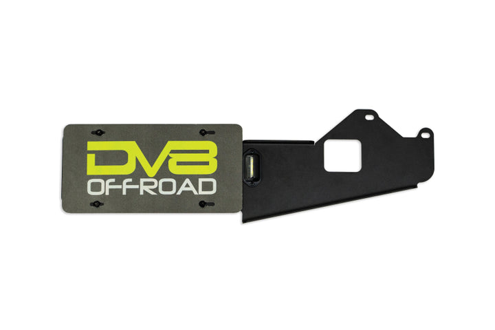 DV8 Offroad 21-23 Ford Bronco Rear License Plate Relocation Bracket - Bull Strap